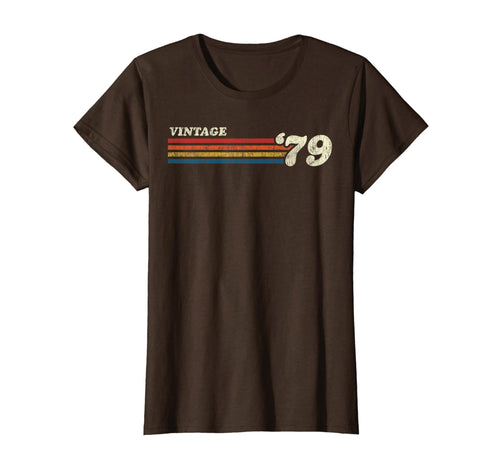Vintage 1979 40th Birthday T Shirt