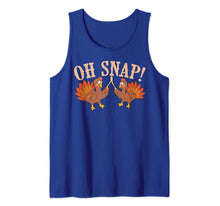 Load image into Gallery viewer, Cool Oh Snap! | Funny Turkey With Wishbone Thanksgiving Gift Tank Top
