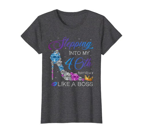 Womens Stepping into my 40th Birthday in 1979 T-Shirt Womens Gifts