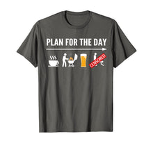 Load image into Gallery viewer, Funny BBQ Shirts For Men Coffee, Grilling, Beer Adult Humor T-Shirt

