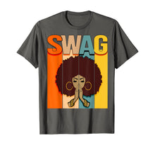 Load image into Gallery viewer, Swag Vintage Retro Melanin Black Afro Woman Queen Gift T-Shirt
