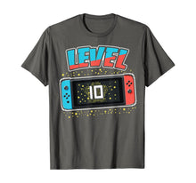 Load image into Gallery viewer, Level 10 Birthday Shirt Boy 10 Years Old Video Games Gift T-Shirt
