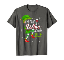 Load image into Gallery viewer, I'm The Wine Lover Elf Matching Family Christmas Shirts T-Shirt
