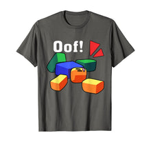 Load image into Gallery viewer, OOF! Funny Blox Noob Gamer T-Shirt
