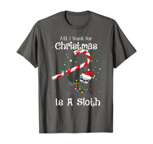 Load image into Gallery viewer, All I Want For Christmas Is Sloth Lovers Christmas Pajama T-Shirt
