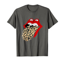 Load image into Gallery viewer, Red Lips-Leopard Tongue-iconic band T-Shirt
