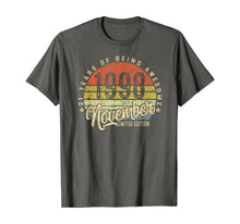 Load image into Gallery viewer, Vintage November 1998 21st Birthday Gifts 21 Years Old T-Shirt
