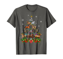 Load image into Gallery viewer, Horse Christmas Tree Lights Funny Horse Xmas Gift T-Shirt
