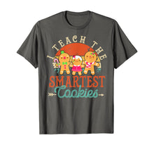 Load image into Gallery viewer, I teach the smartest Cookies Vintage Gingerbread Teacher T-Shirt
