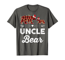Load image into Gallery viewer, Uncle Bear Red Plaid Christmas Pajama Matching Family Gift T-Shirt
