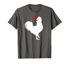 Load image into Gallery viewer, Rooster Santa Hat Merry Christmas Matching Family Pajama T-Shirt
