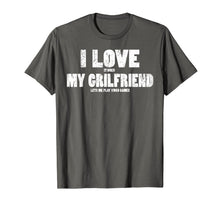 Load image into Gallery viewer, I Love It When My Girlfriend Lets Me Play Video Games Gamer T-Shirt-1323608
