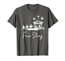Load image into Gallery viewer, Christmas Nativity Shirt True Story Nativity Scene Gifts T-Shirt

