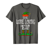 Load image into Gallery viewer, The Wine Loving Elf Family Matching Funny Christmas Gift T-Shirt
