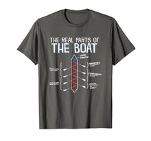 Load image into Gallery viewer, The Real Parts Of The Boat - Funny Rowing T Shirt

