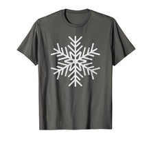 Load image into Gallery viewer, White Snowflake Cool Winter Sports Xmas Gift Men Women Kids T-Shirt
