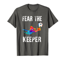 Load image into Gallery viewer, Funny Goalkeeper Gift Shirts: Fear The Keeper Soccer T Shirt-211485
