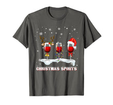 Load image into Gallery viewer, Christmas Spirits Wine Bubbly Martinis T Shirt Funny T-Shirt
