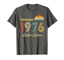 Load image into Gallery viewer, Vintage 1976 Made in 1976 43rd birthday 43 years old Gift T-Shirt
