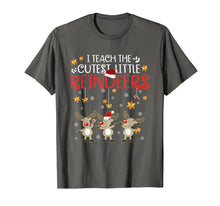 Load image into Gallery viewer, I Teach The Cutest Little Reindeers Christmas Teacher Gift T-Shirt
