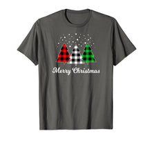 Load image into Gallery viewer, Christmas Santa Tree Xmas Christmas July Holiday Plaid Funny T-Shirt
