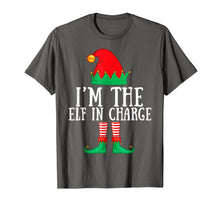Load image into Gallery viewer, I'm The Elf in Charge Matching Family Group Christmas Gifts T-Shirt-2134025
