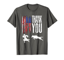 Load image into Gallery viewer, Zero Bark Thirty Thank Hero Dog T-Shirt
