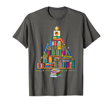 Load image into Gallery viewer, Merry Christmas Library Tree Gift For Book Lover Librarian T-Shirt
