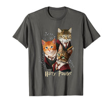 Load image into Gallery viewer, Potter Cats Cute Harry Pawter Kitten gift for Her T-Shirt-742317
