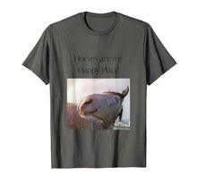 Load image into Gallery viewer, Horses are my Happy Place T-Shirt
