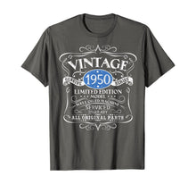Load image into Gallery viewer, Vintage 1950 70th Birthday All Original Parts Gift T-Shirt-78207
