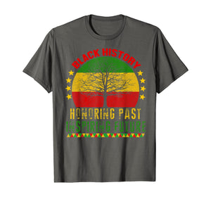 Honoring Past Inspiring Future Black History Month T-Shirt-1059105