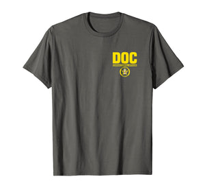 Correctional Prison Officer Thin Gray Line Flag T-Shirt