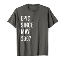 Load image into Gallery viewer, 12th Birthday Gift Epic Since May 2007 T-Shirt
