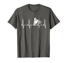 Load image into Gallery viewer, Dirt Bike Heartbeat Shirt - Best Shirt for Dirt Bike Riders
