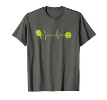 Load image into Gallery viewer, Pickleball Heartbeat T-Shirt Funny Pickleball Tee
