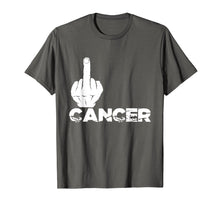 Load image into Gallery viewer, Funny Middle Finger Cancer Awareness T Shirt Tee
