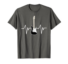 Load image into Gallery viewer, Bass Guitar Heartbeat Bass Lover Funny Bass Player T Shirt
