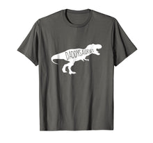 Load image into Gallery viewer, Mens Baby Announcement Shirt for Dad - Daddysaurus Gift

