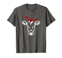 Load image into Gallery viewer, Cute Funny Heifer Cow with Bandana T-shirt for Women's

