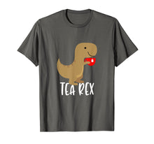 Load image into Gallery viewer, Tea Rex T-Shirt Tshirt Funny Cute Tyrannosaurus Dino Tee

