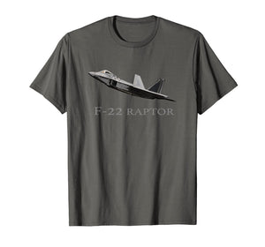 F-22 Raptor Jet Fighter Plane T shirt