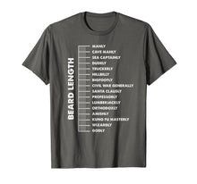 Load image into Gallery viewer, Beard Ruler Length T Shirt: Gift For Bearded Men
