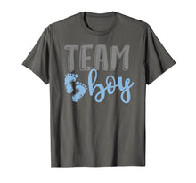 Load image into Gallery viewer, Team Boy Gender Reveal Baby Shower Shirt
