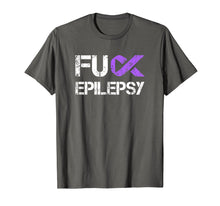 Load image into Gallery viewer, Fuck Epilepsy, Epilepsy Ribbon Shirt
