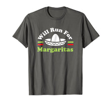 Load image into Gallery viewer, Cinco De Mayo Running T-Shirt - Will Run For Margaritas
