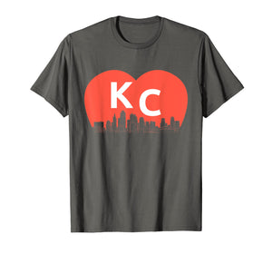 KC Heart Vintage Kansas City Cityscape Shirt