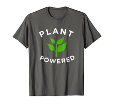 Load image into Gallery viewer, Plant Powered T-Shirt, Healthy Vegan Lifestyle Tee
