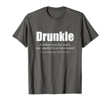 Load image into Gallery viewer, Drunk Uncle Drunkle Funny Uncle Shirt For Men
