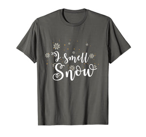 I Smell Snow Funny Gift Christmas Shirt